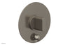 ROND Pressure Balance Shower Plate with Diverter and Handle Trim Set 4-553