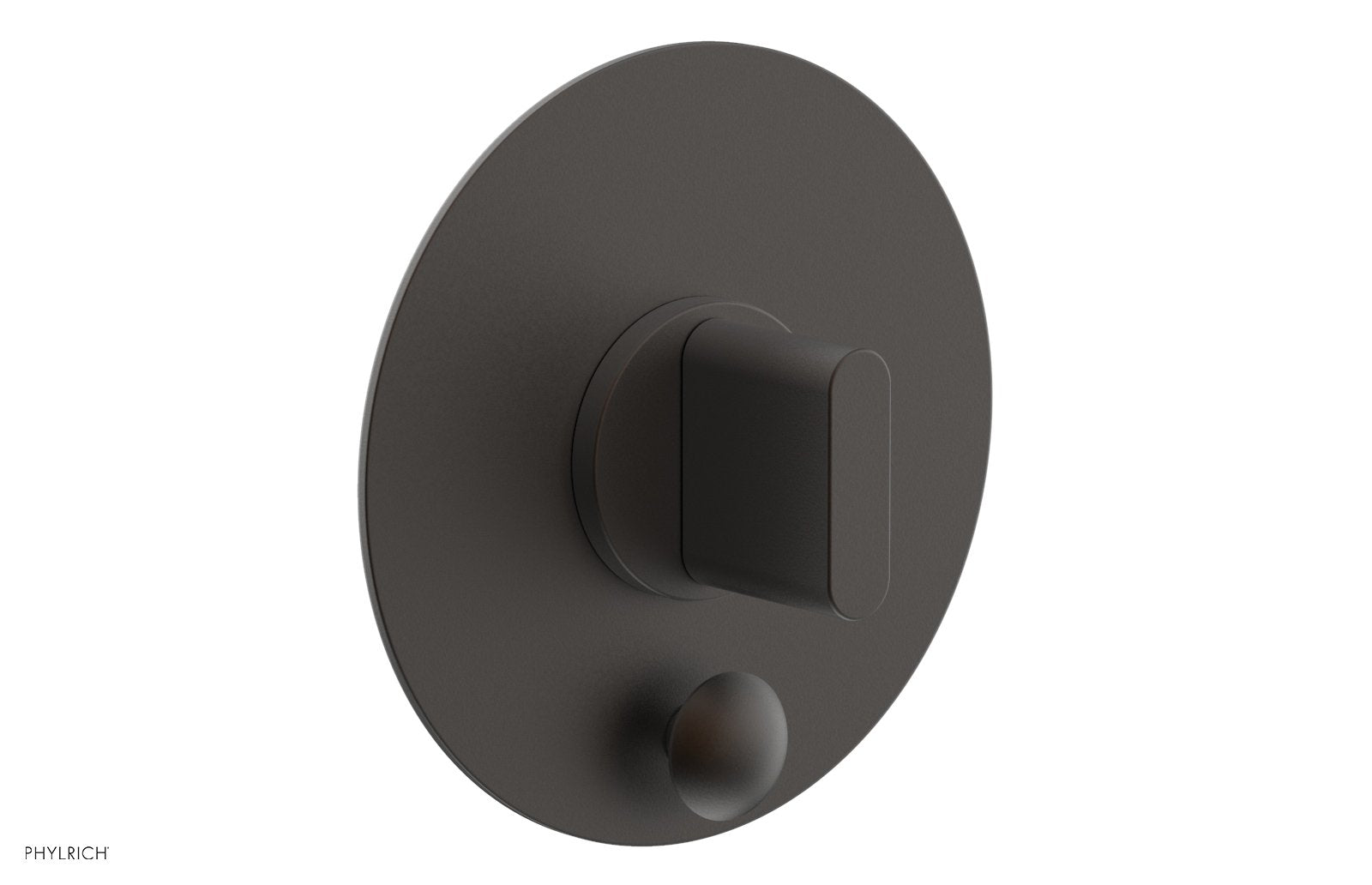 ROND Pressure Balance Shower Plate with Diverter and Handle Trim Set 4-553