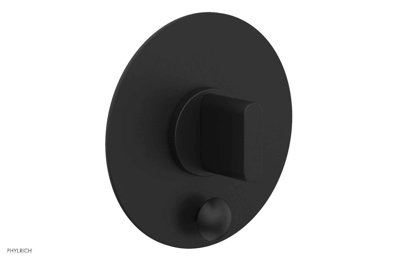 ROND Pressure Balance Shower Plate with Diverter and Handle Trim Set 4-553