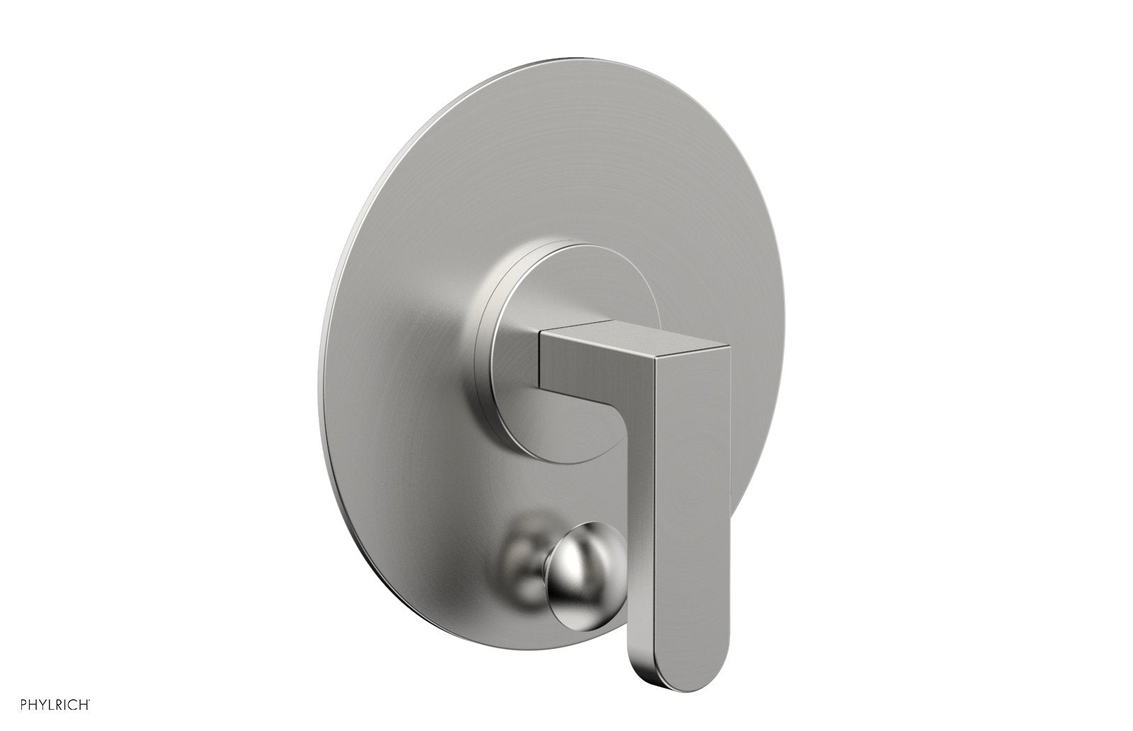 ROND Pressure Balance Shower Plate with Diverter and Handle Trim Set 4-554
