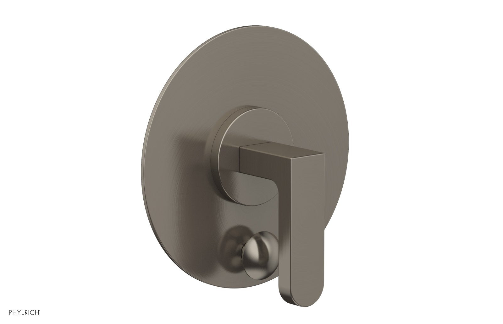 ROND Pressure Balance Shower Plate with Diverter and Handle Trim Set 4-554