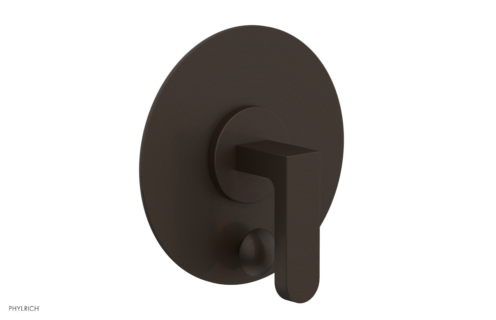 ROND Pressure Balance Shower Plate with Diverter and Handle Trim Set 4-554