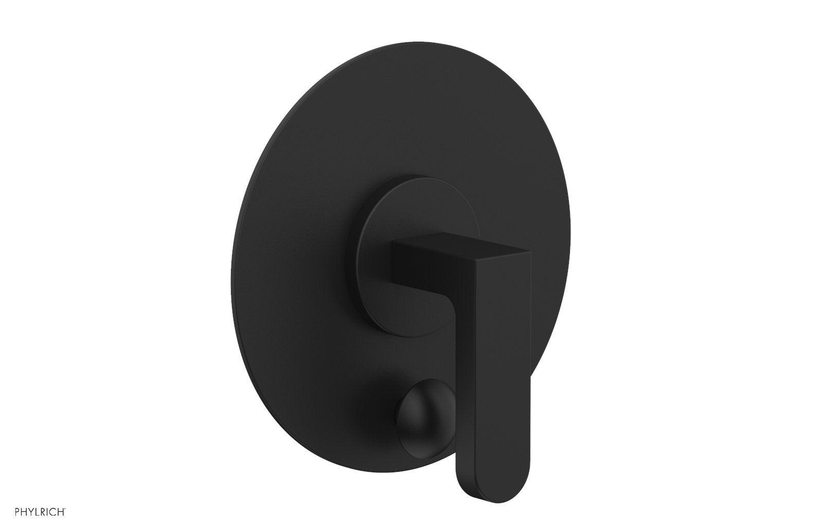 ROND Pressure Balance Shower Plate with Diverter and Handle Trim Set 4-554