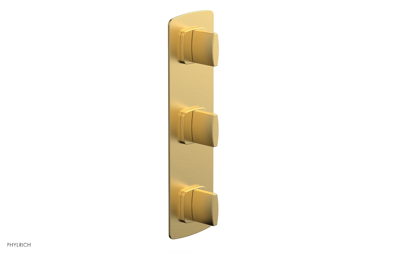 RADI 1/2" Thermostatic Valve with Two Volume Control, Blade Handles 4-555