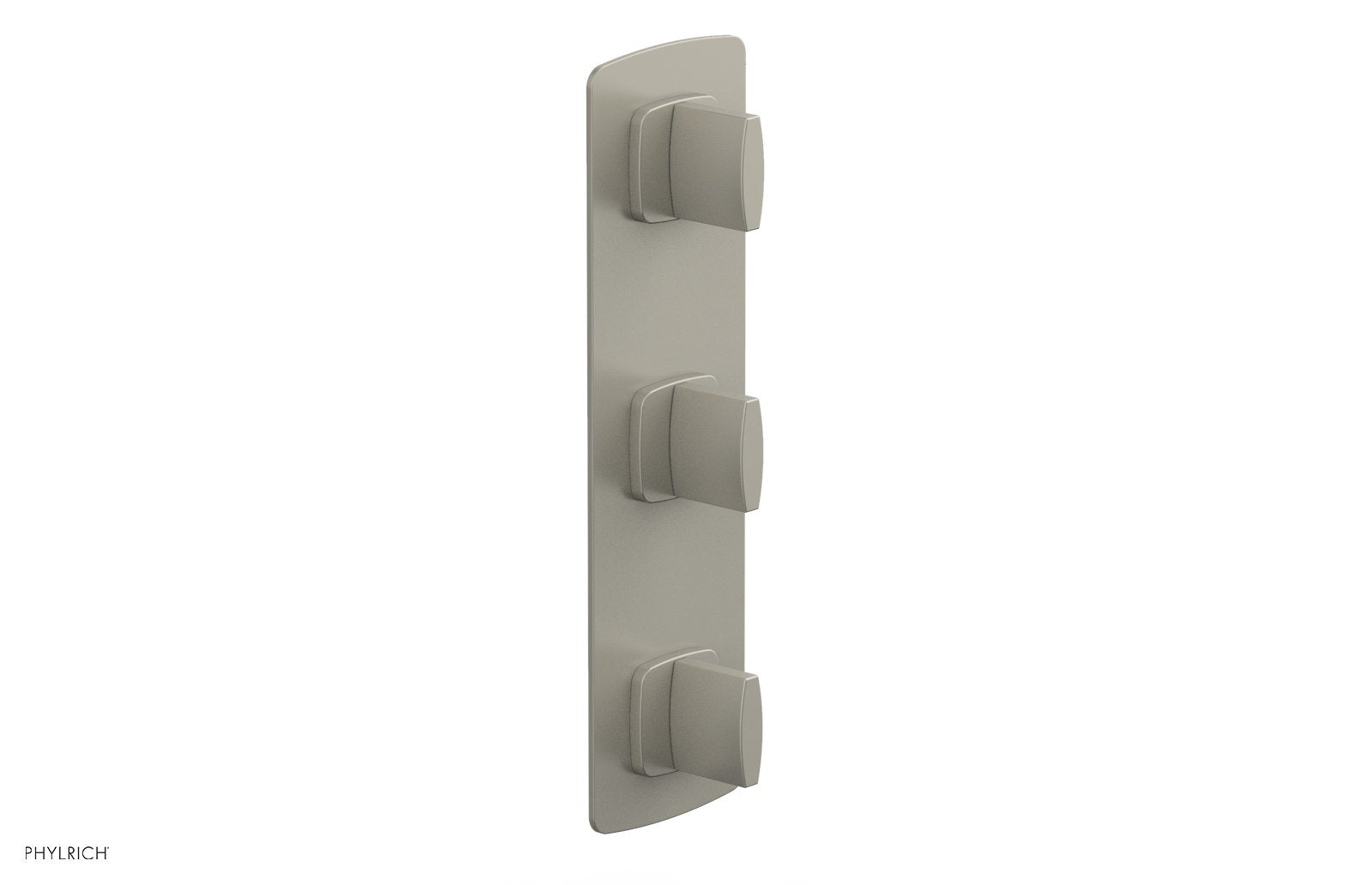 RADI 1/2" Thermostatic Valve with Two Volume Control, Blade Handles 4-555