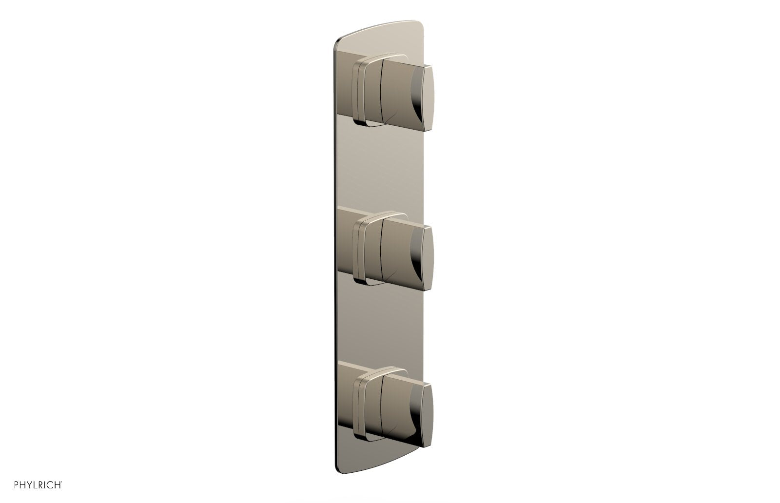 RADI 1/2" Thermostatic Valve with Two Volume Control, Blade Handles 4-555