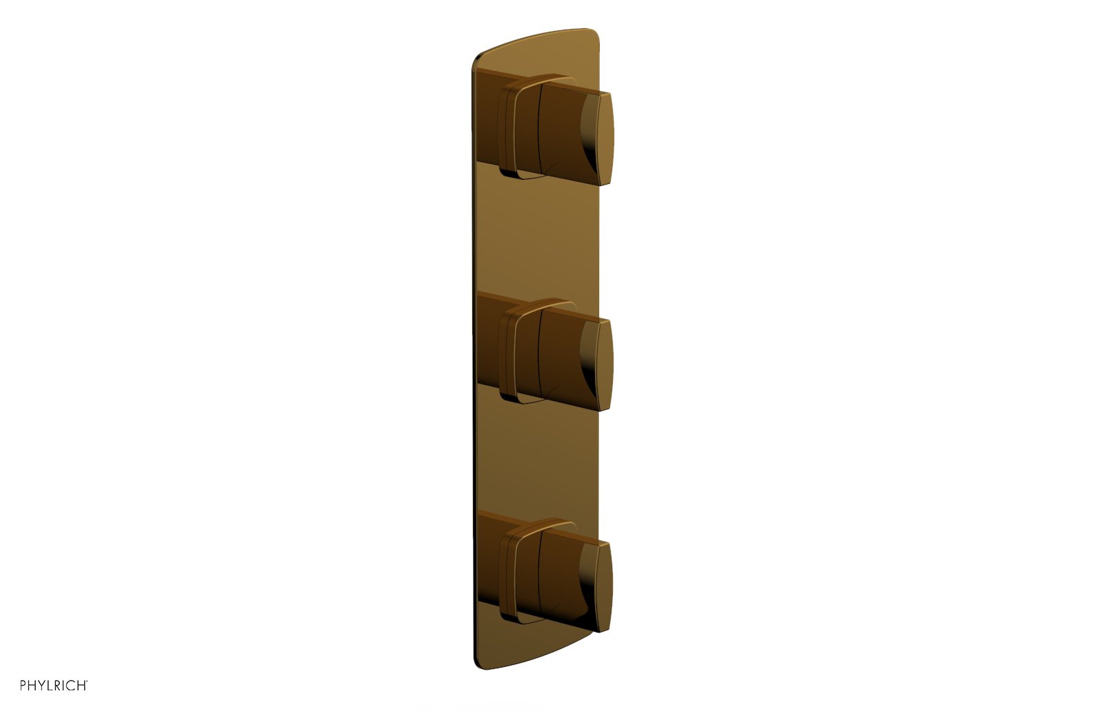 RADI 1/2" Thermostatic Valve with Two Volume Control, Blade Handles 4-555