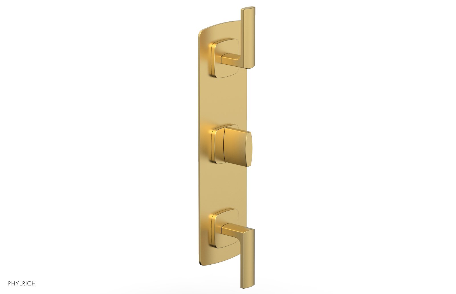 RADI 1/2" Thermostatic Valve with Two Volume Control, Lever Handles 4-556