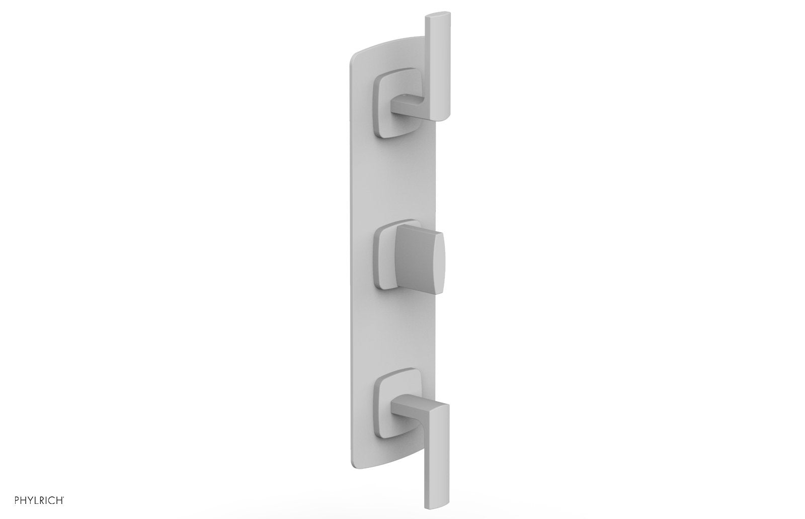 RADI 1/2" Thermostatic Valve with Two Volume Control, Lever Handles 4-556