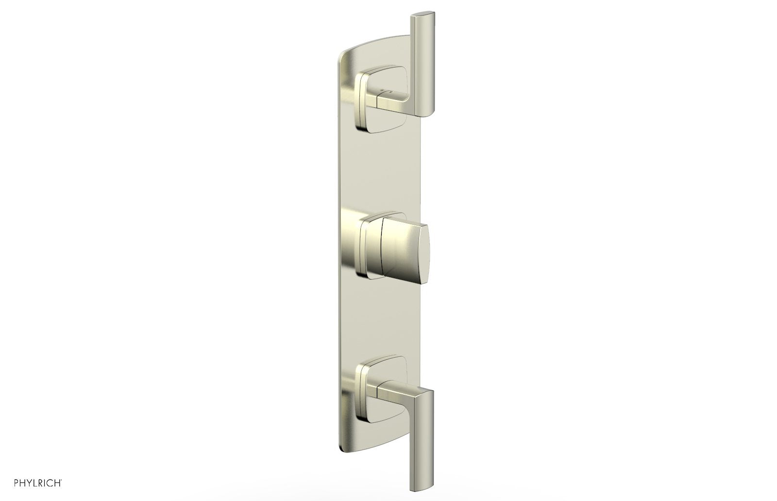 RADI 1/2" Thermostatic Valve with Two Volume Control, Lever Handles 4-556