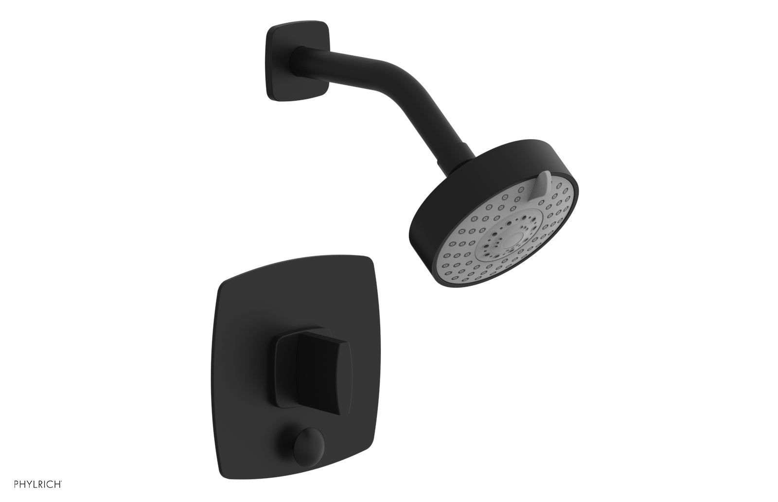 RADI Pressure Balance Shower and Diverter Set (Less Spout), Blade Handle 4-557