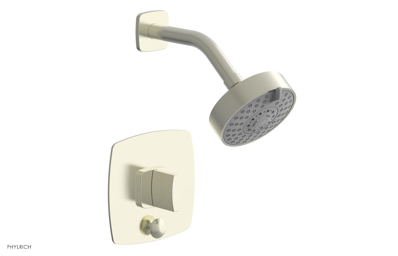 RADI Pressure Balance Shower and Diverter Set (Less Spout), Blade Handle 4-557