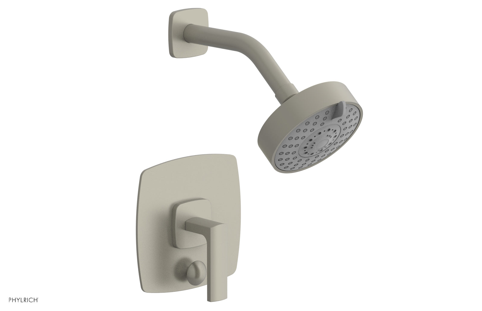 RADI Pressure Balance Shower and Diverter Set (Less Spout), Lever Handle 4-558