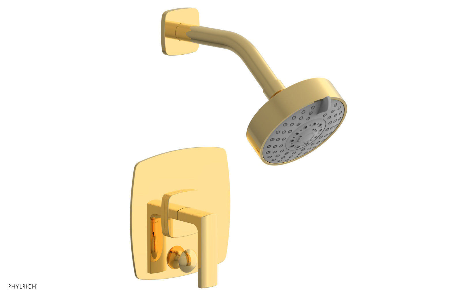 RADI Pressure Balance Shower and Diverter Set (Less Spout), Lever Handle 4-558