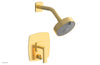 RADI Pressure Balance Shower and Diverter Set (Less Spout), Lever Handle 4-558
