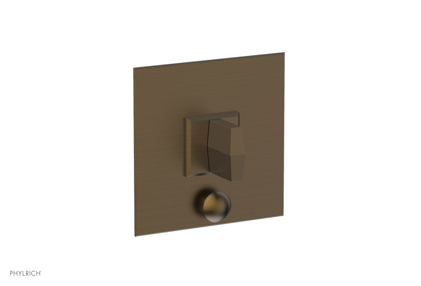 DIAMA Pressure Balance Shower Plate with Diverter and Handle Trim Set 4-561