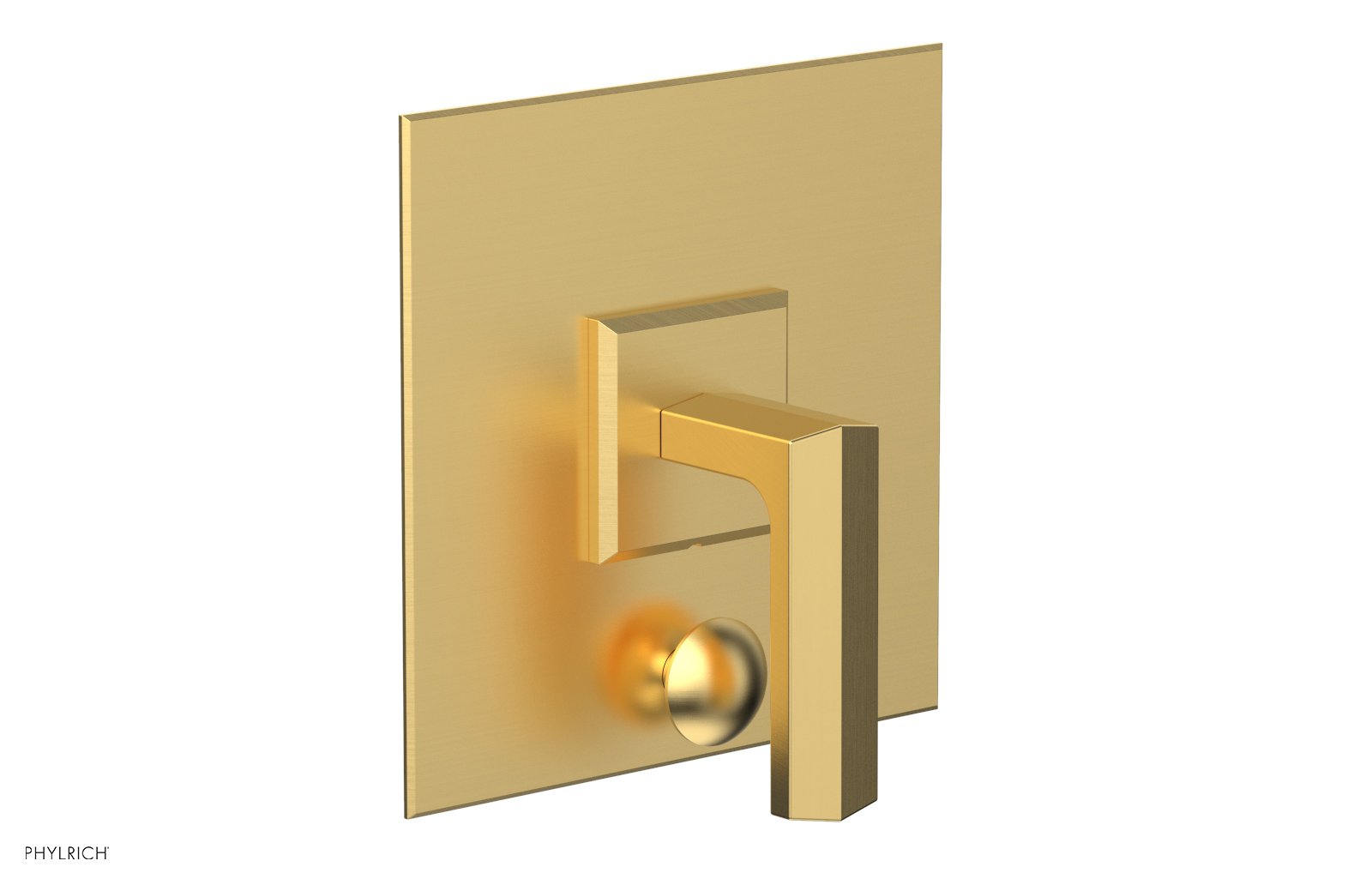 DIAMA Pressure Balance Shower Plate with Diverter and Handle Trim Set 4-562