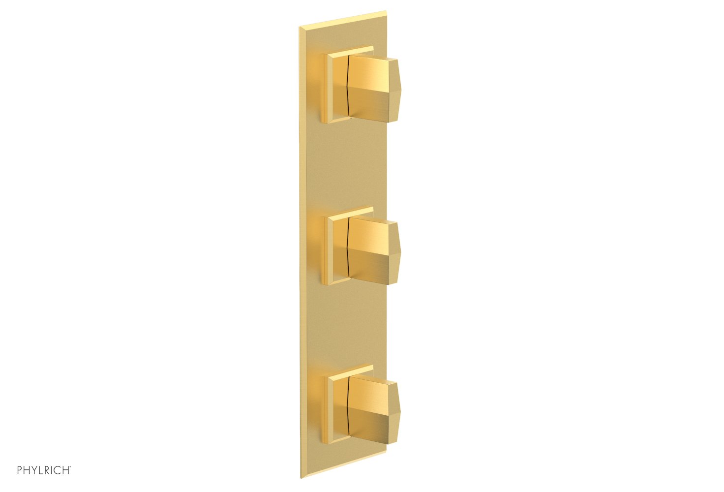 DIAMA 3/4" Thermostatic Valve with Two Volume Control, Blade Handles 4-563