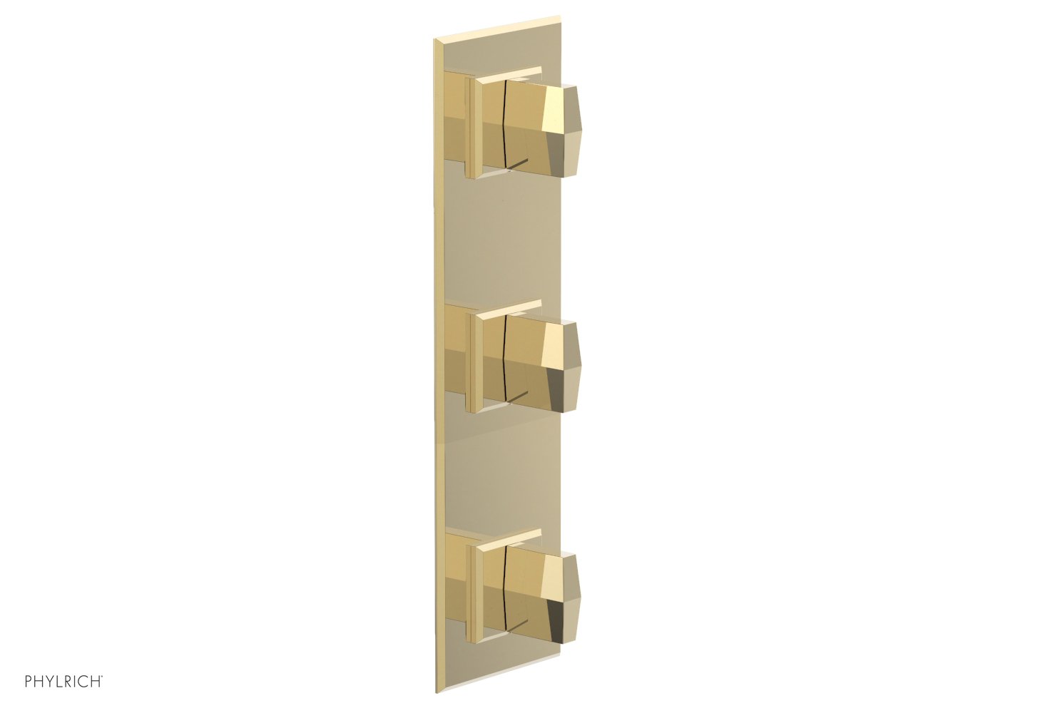 DIAMA 3/4" Thermostatic Valve with Two Volume Control, Blade Handles 4-563