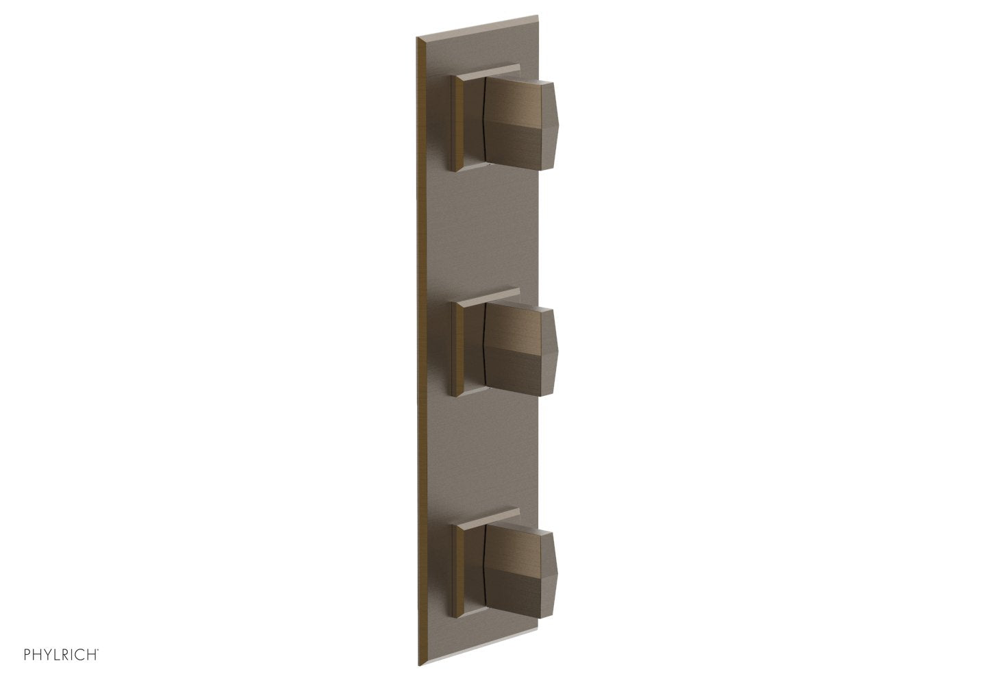 DIAMA 3/4" Thermostatic Valve with Two Volume Control, Blade Handles 4-563