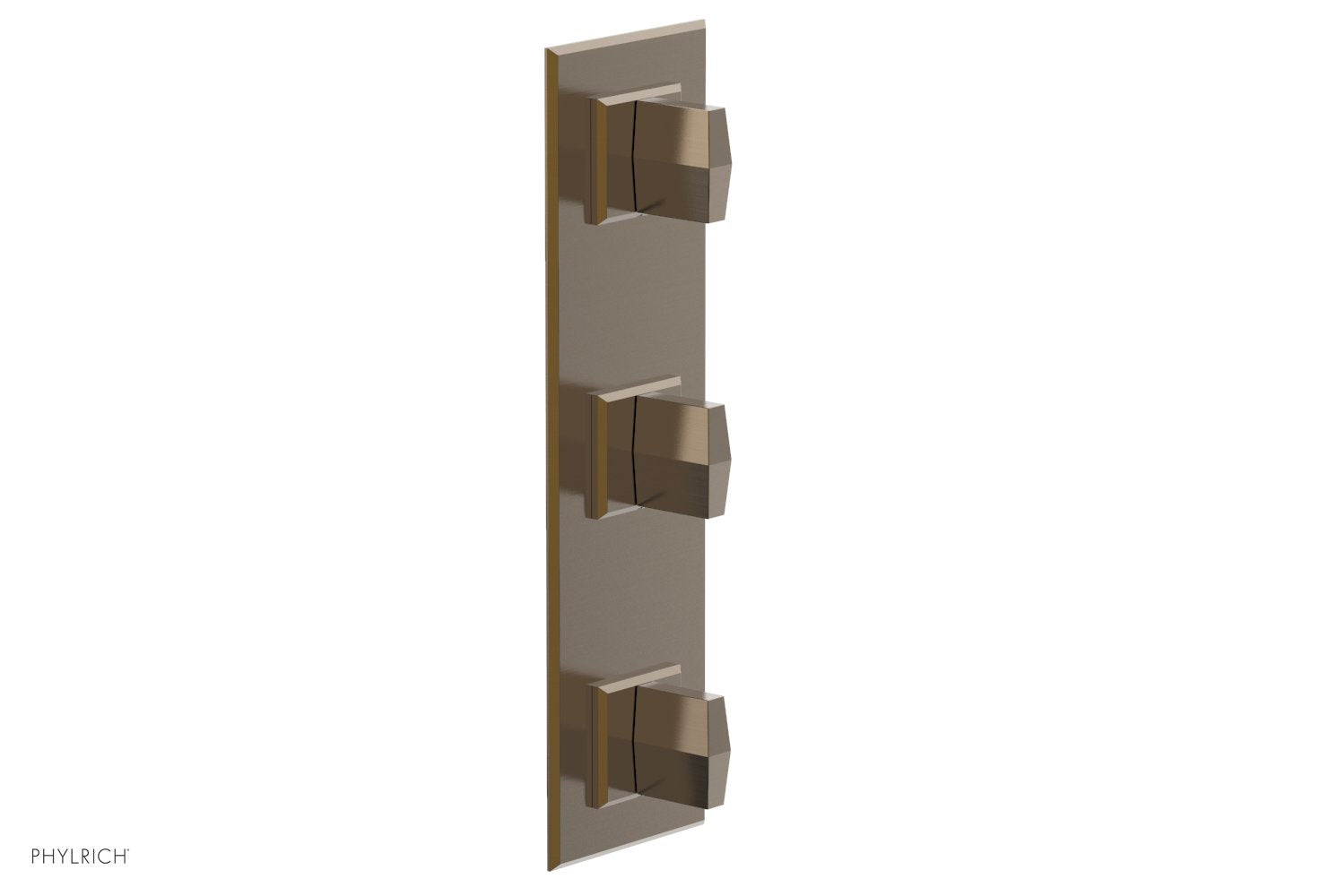 DIAMA 3/4" Thermostatic Valve with Two Volume Control, Blade Handles 4-563