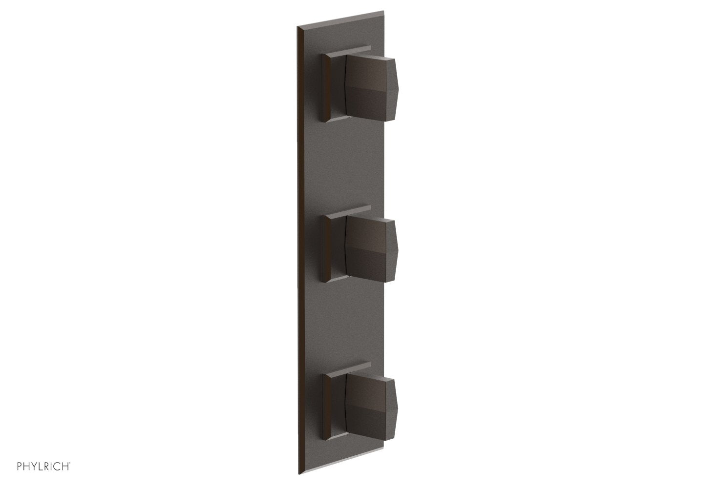 DIAMA 1/2" Thermostatic Valve with Two Volume Control, Blade Handles 4-563