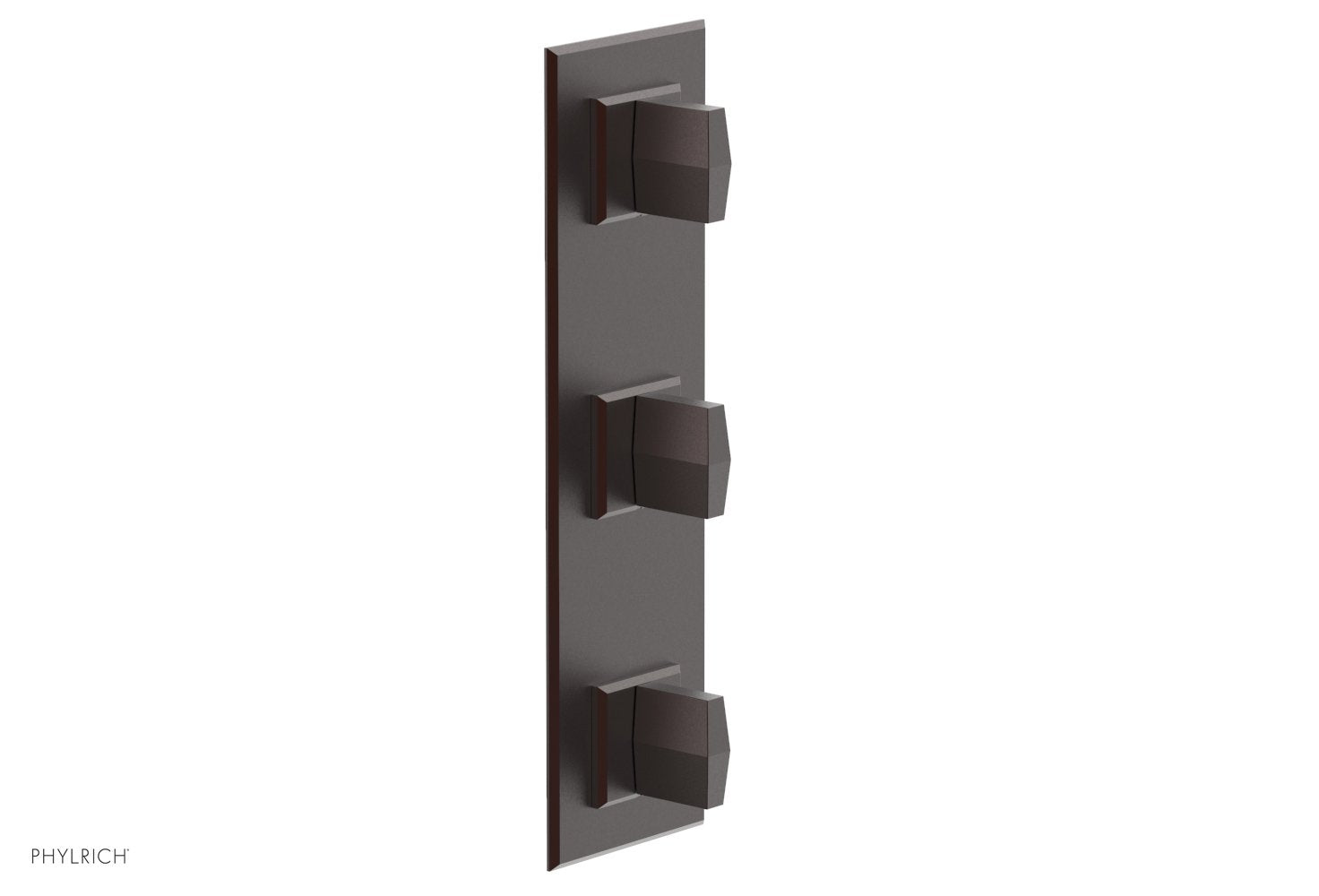 DIAMA 1/2" Thermostatic Valve with Two Volume Control, Blade Handles 4-563