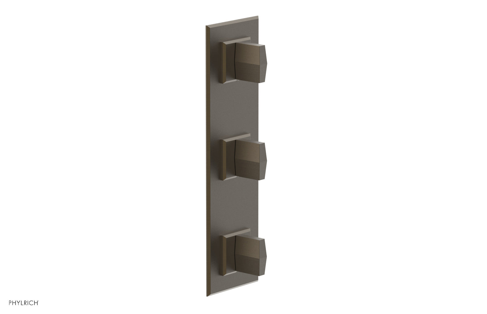 DIAMA 1/2" Thermostatic Valve with Two Volume Control, Blade Handles 4-563