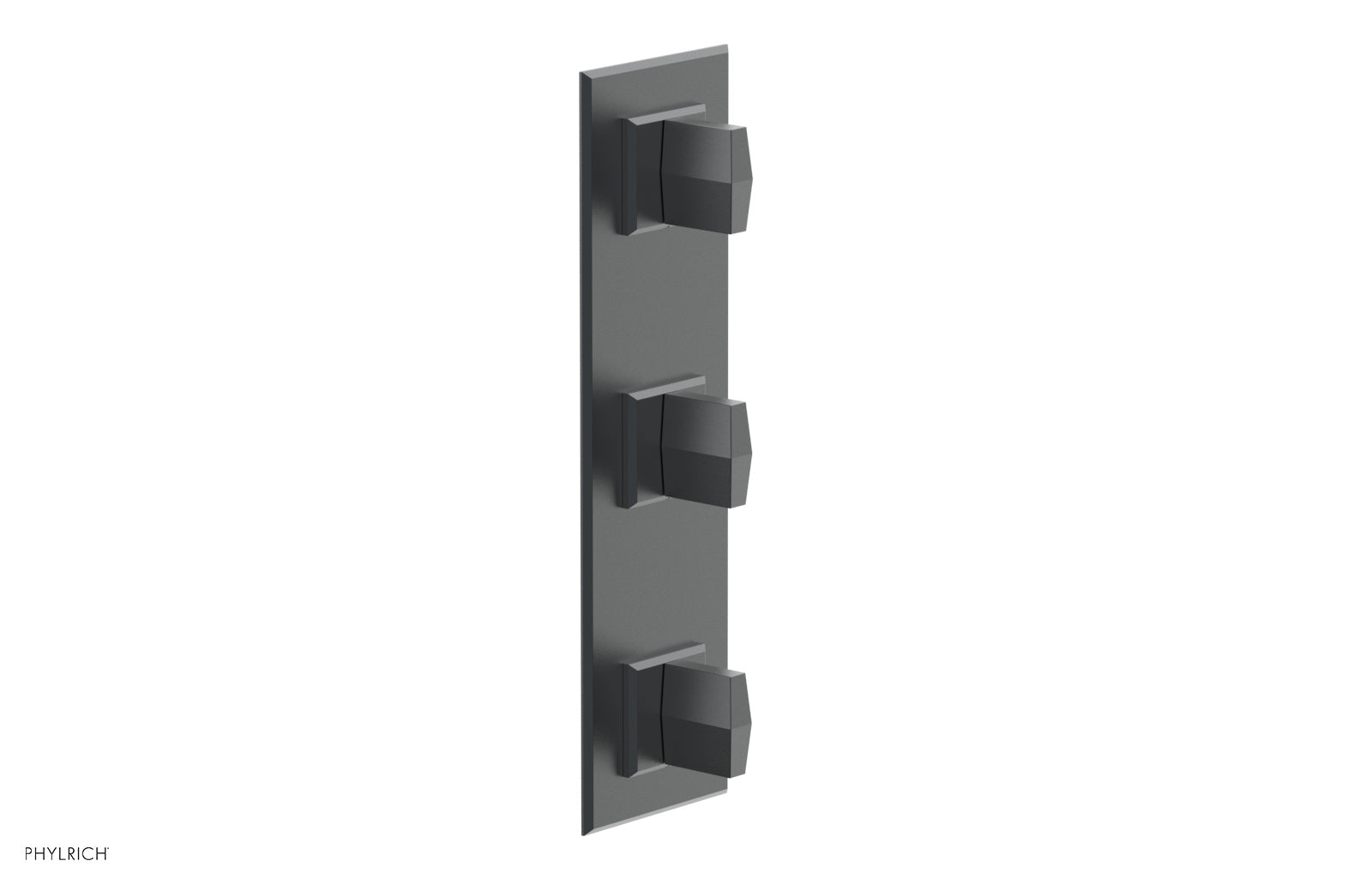 DIAMA 1/2" Thermostatic Valve with Two Volume Control, Blade Handles 4-563