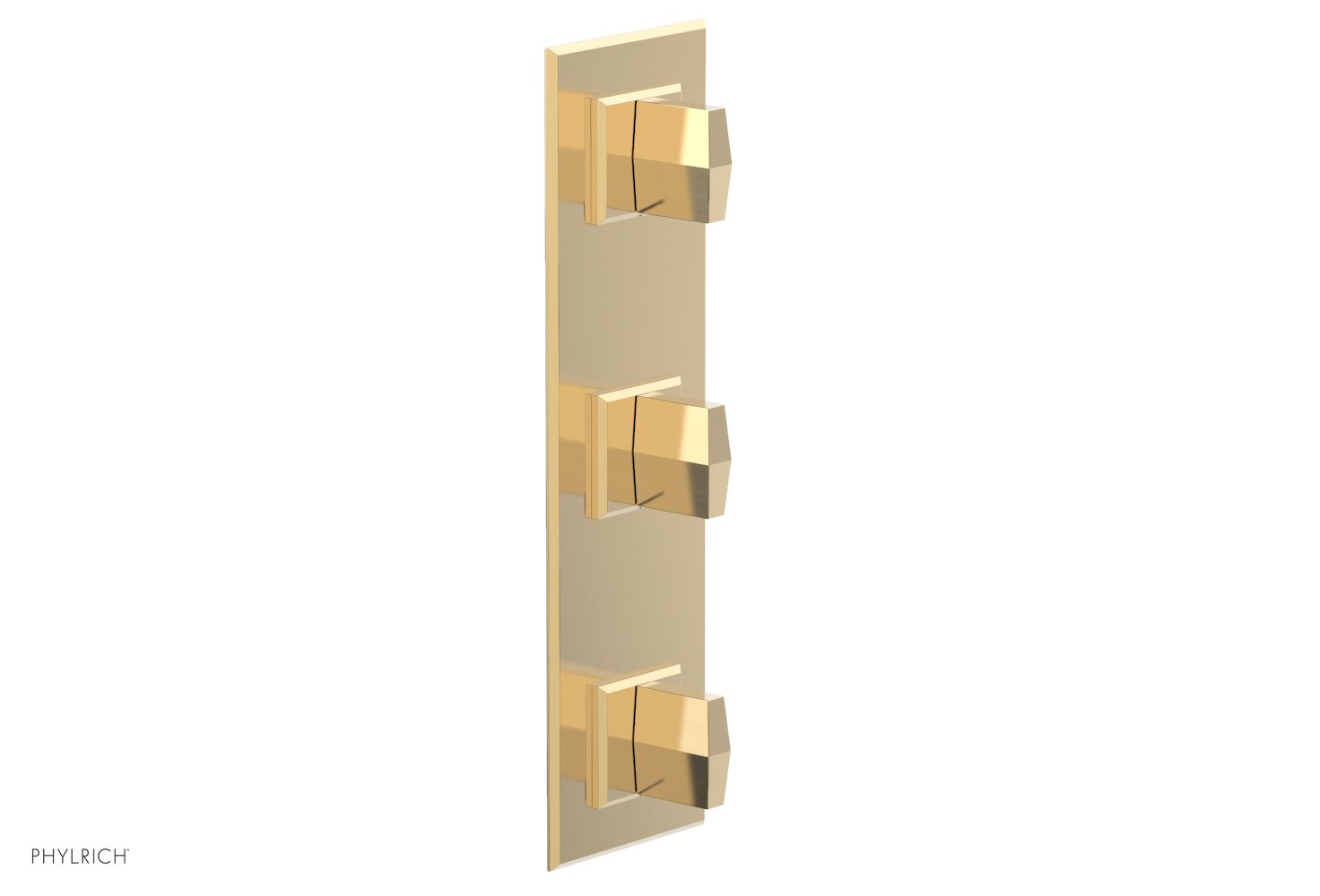 DIAMA 1/2" Thermostatic Valve with Two Volume Control, Blade Handles 4-563