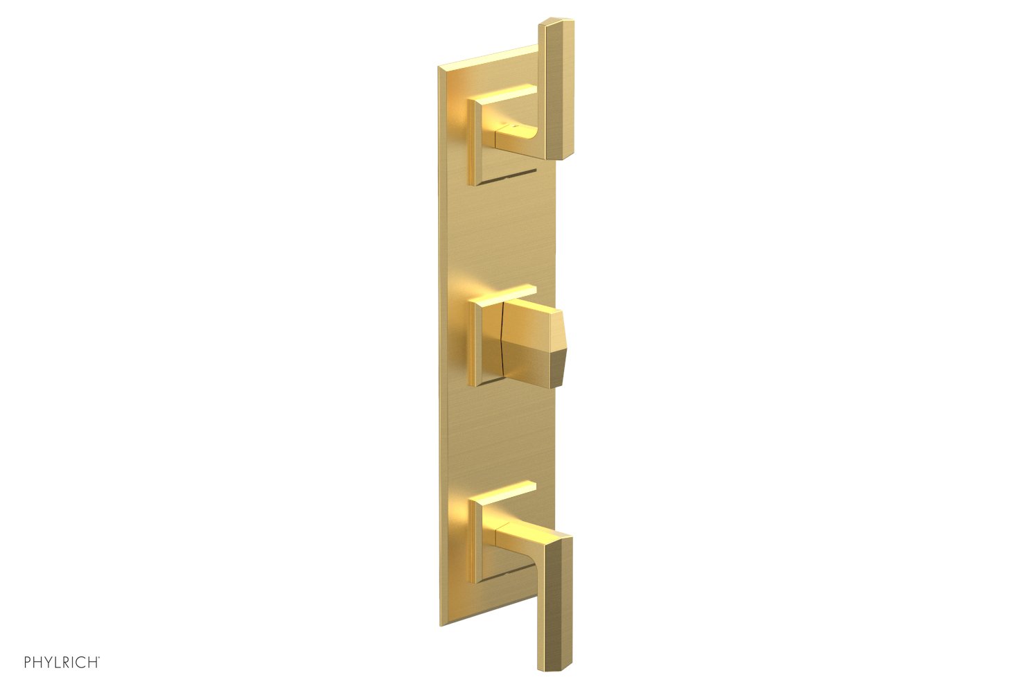 DIAMA 3/4" Thermostatic Valve with Two Volume Control, Lever Handles 4-564