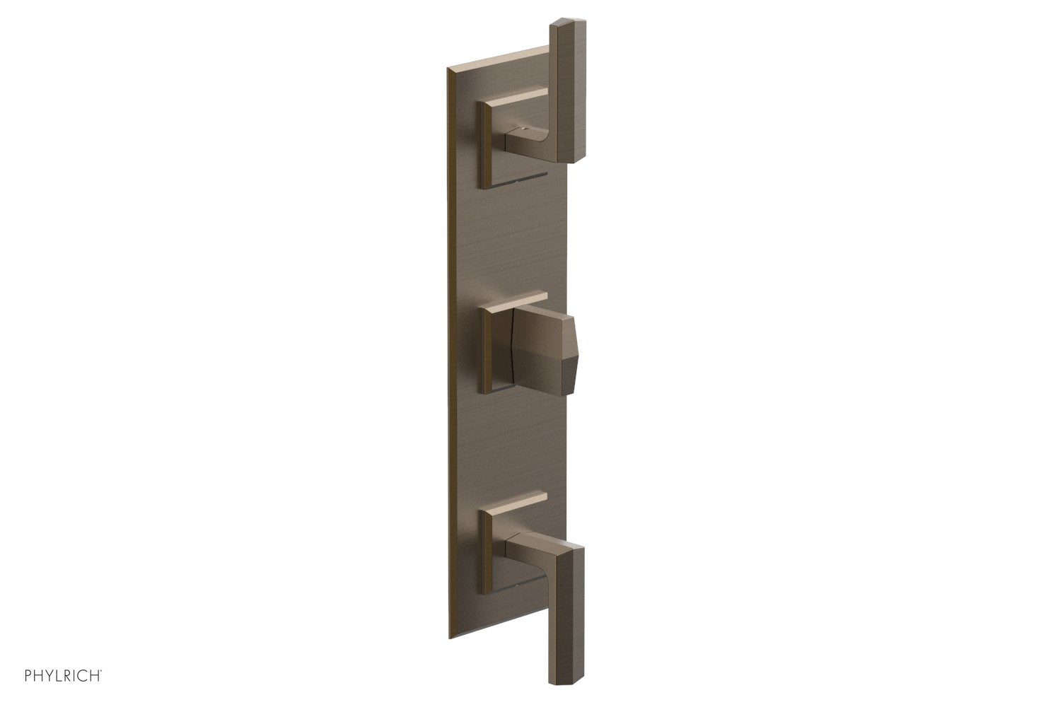 DIAMA 3/4" Thermostatic Valve with Two Volume Control, Lever Handles 4-564