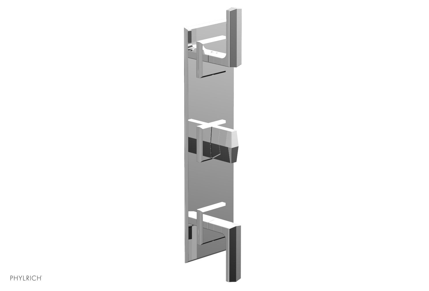 DIAMA 1/2" Thermostatic Valve with Two Volume Control, Lever Handles 4-564