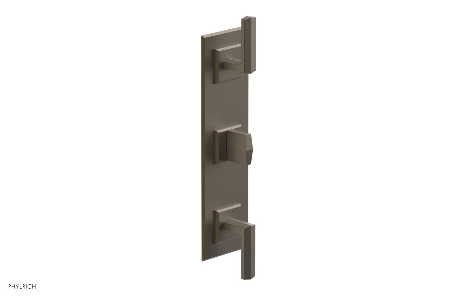 DIAMA 1/2" Thermostatic Valve with Two Volume Control, Lever Handles 4-564