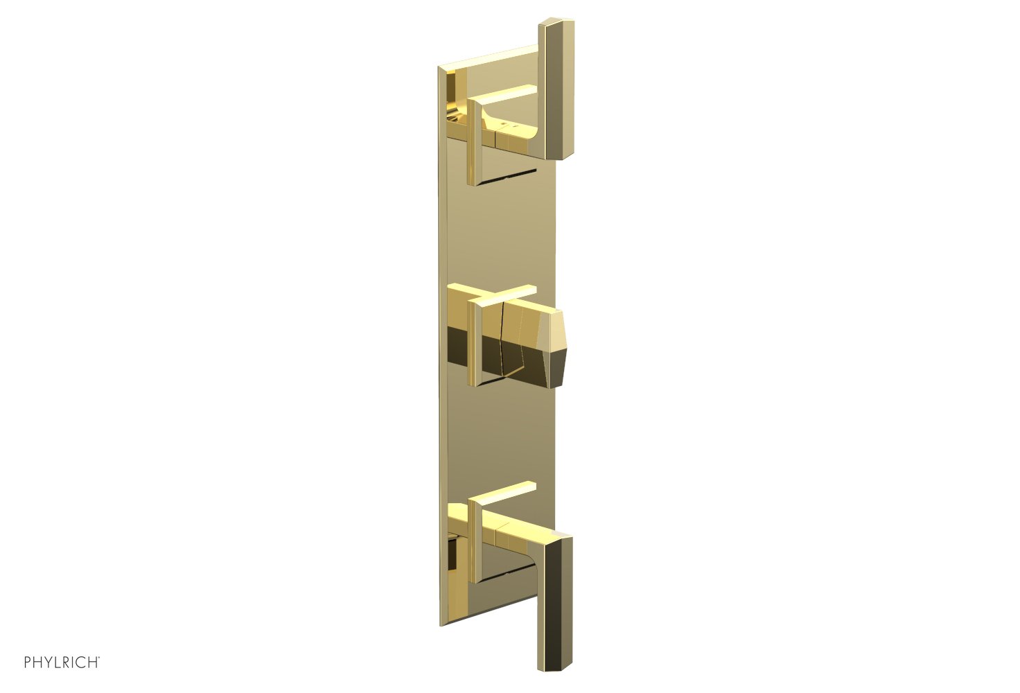 DIAMA 3/4" Thermostatic Valve with Two Volume Control, Lever Handles 4-564