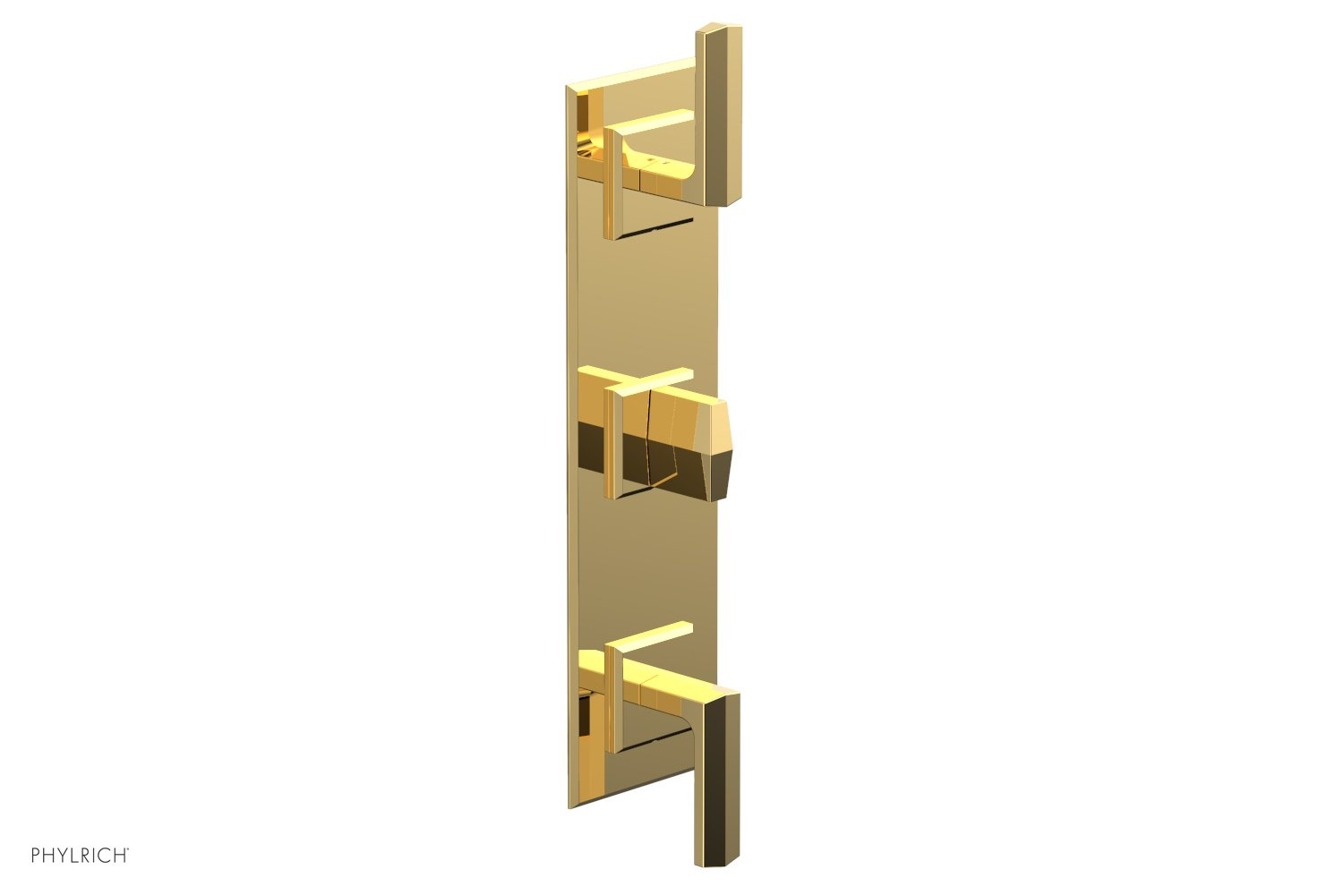 DIAMA 3/4" Thermostatic Valve with Two Volume Control, Lever Handles 4-564