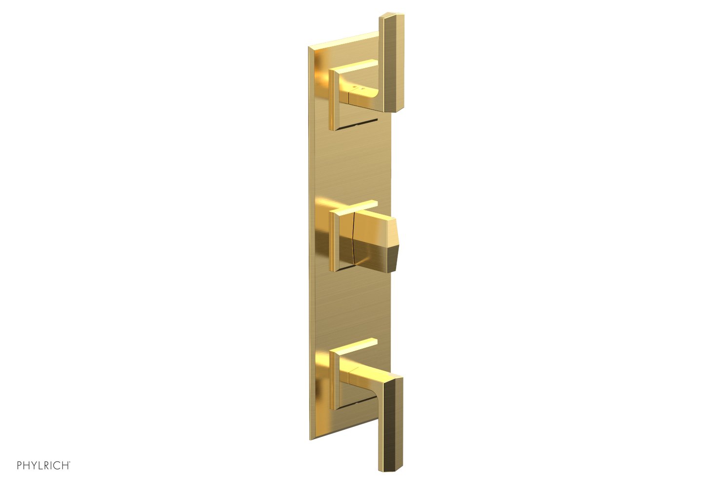 DIAMA 3/4" Thermostatic Valve with Two Volume Control, Lever Handles 4-564