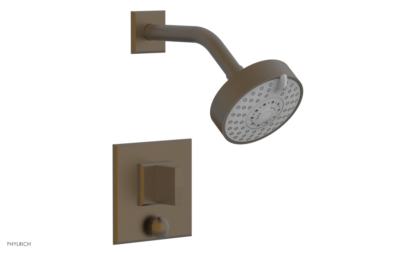 DIAMA Pressure Balance Shower and Diverter Set (Less Spout), Blade Handle 4-565
