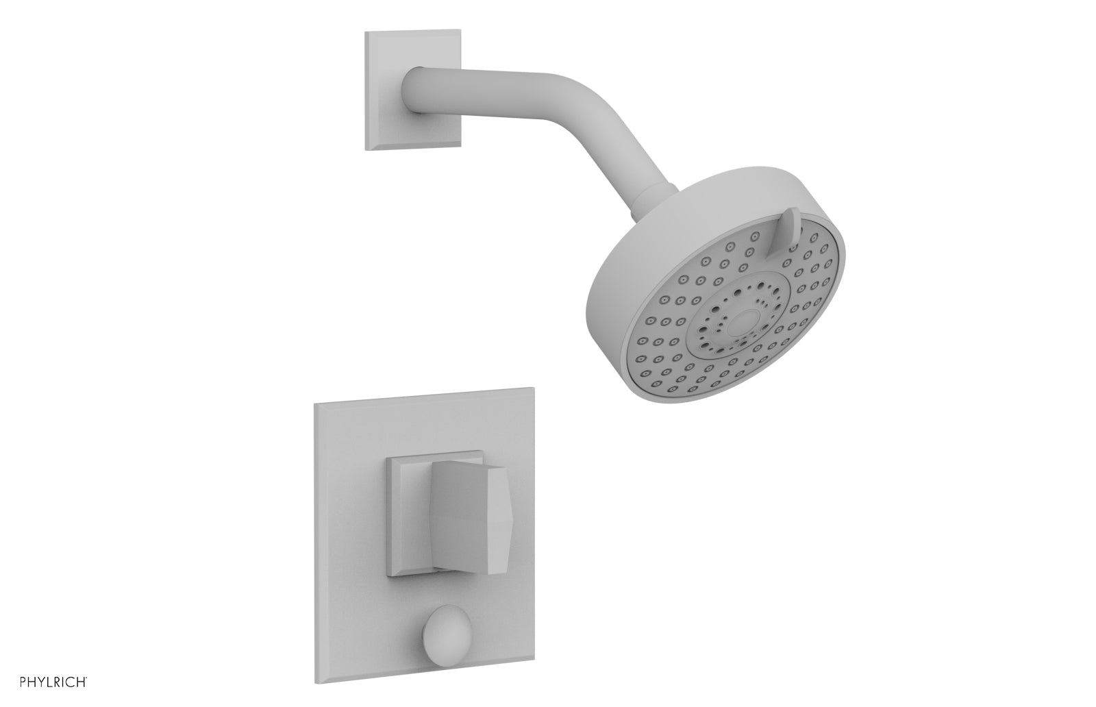 DIAMA Pressure Balance Shower and Diverter Set (Less Spout), Blade Handle 4-565