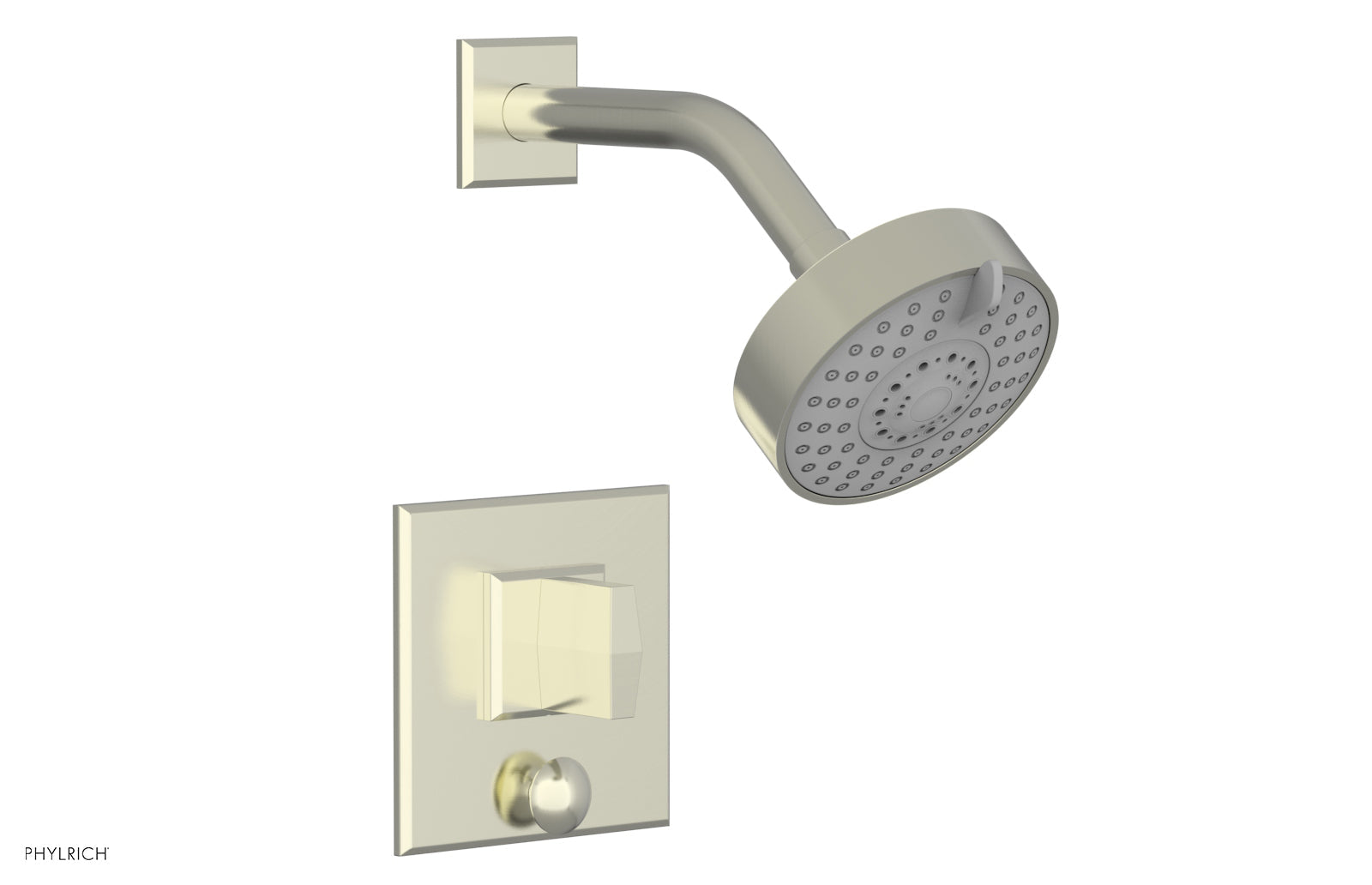 DIAMA Pressure Balance Shower and Diverter Set (Less Spout), Blade Handle 4-565