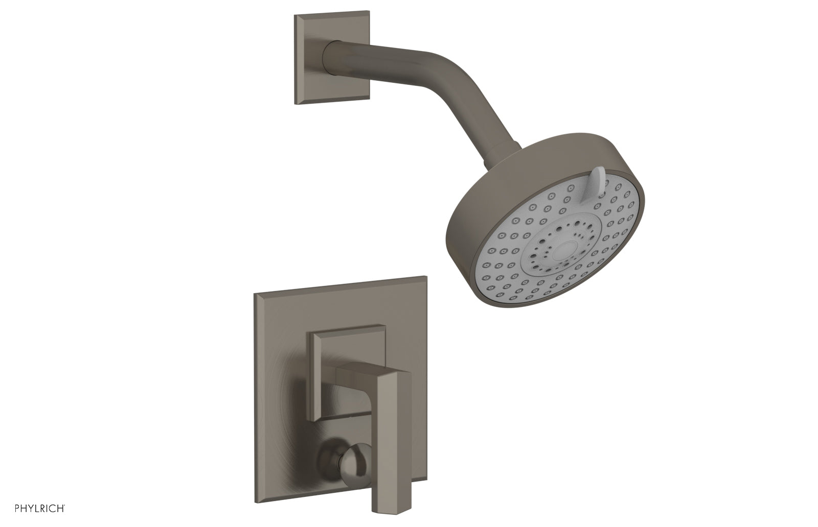 DIAMA Pressure Balance Shower and Diverter Set (Less Spout), Lever Handle 4-566