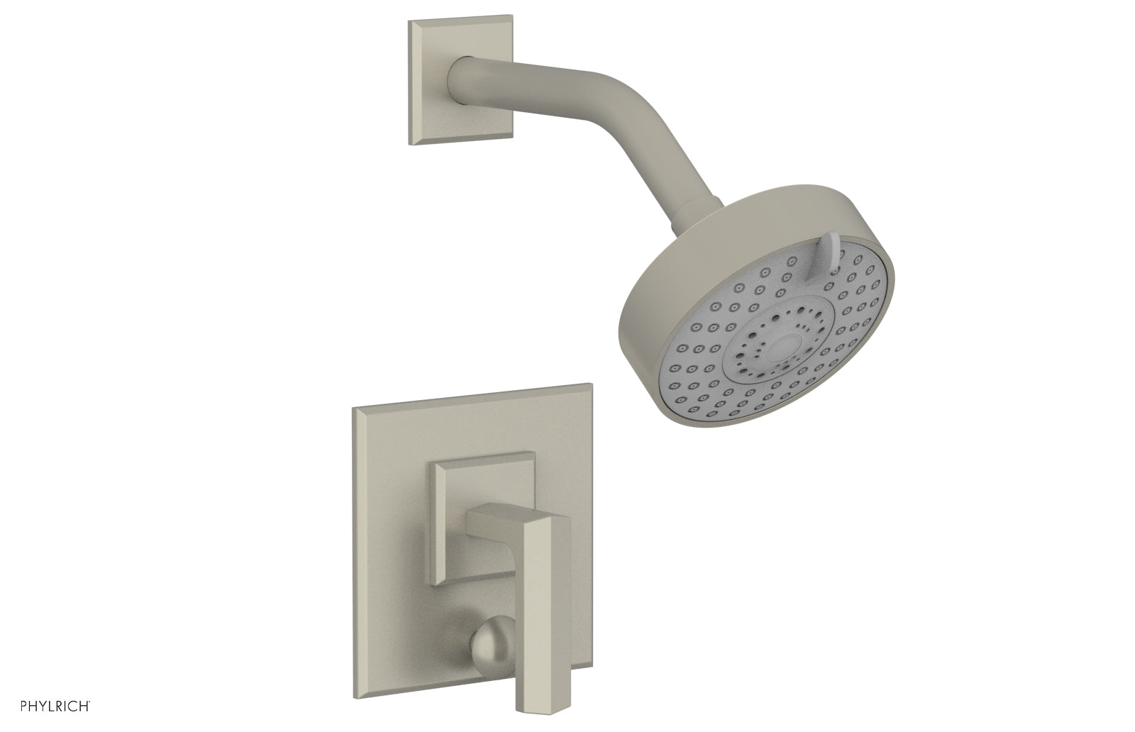 DIAMA Pressure Balance Shower and Diverter Set (Less Spout), Lever Handle 4-566