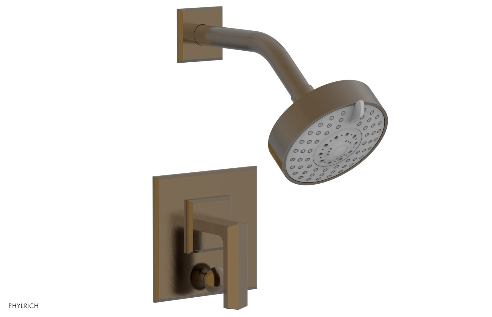 DIAMA Pressure Balance Shower and Diverter Set (Less Spout), Lever Handle 4-566