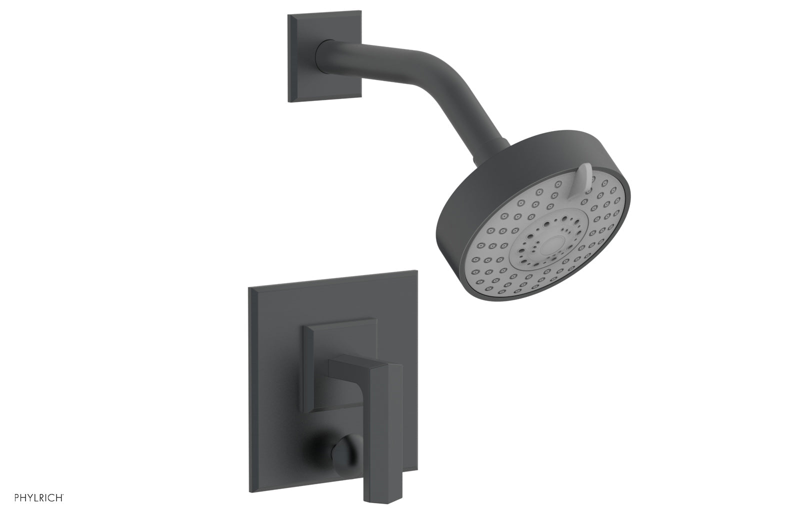 DIAMA Pressure Balance Shower and Diverter Set (Less Spout), Lever Handle 4-566