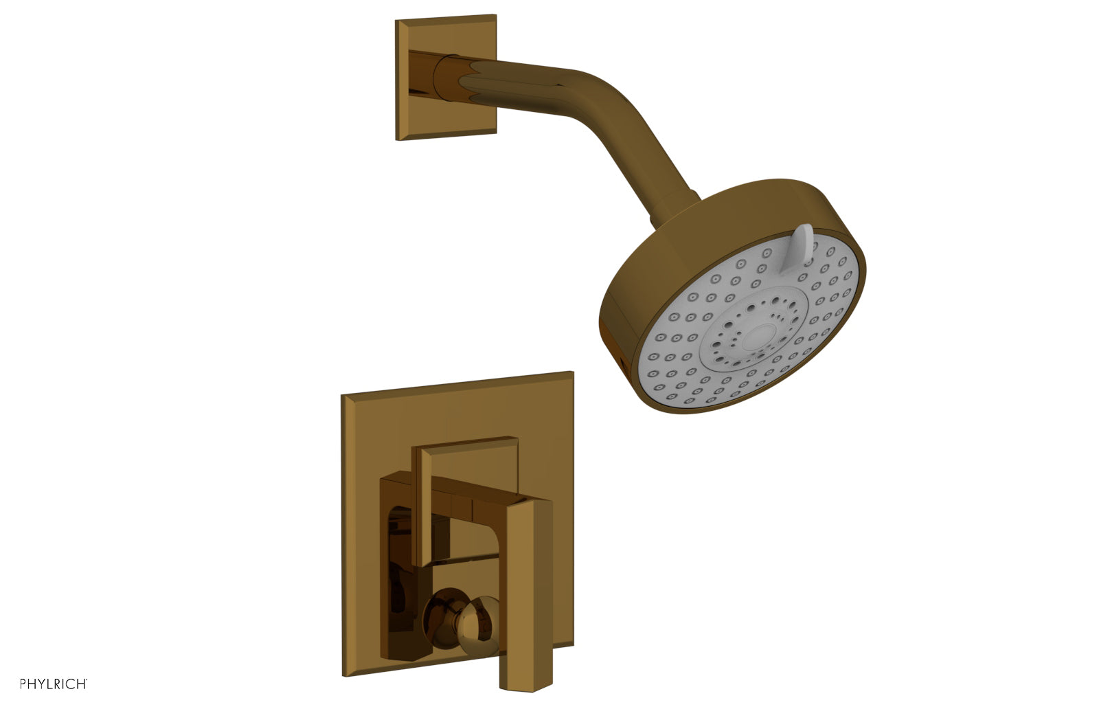 DIAMA Pressure Balance Shower and Diverter Set (Less Spout), Lever Handle 4-566
