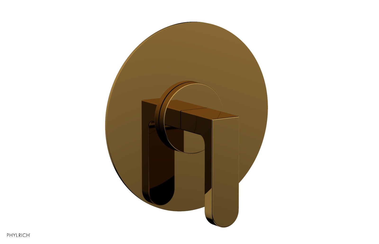 ROND Pressure Balance Shower Plate & Handle Trim 4-571