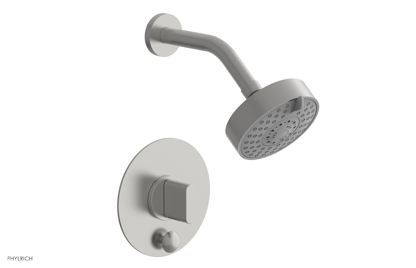 ROND Pressure Balance Shower and Diverter Set (Less Spout), Blade Handle 4-572
