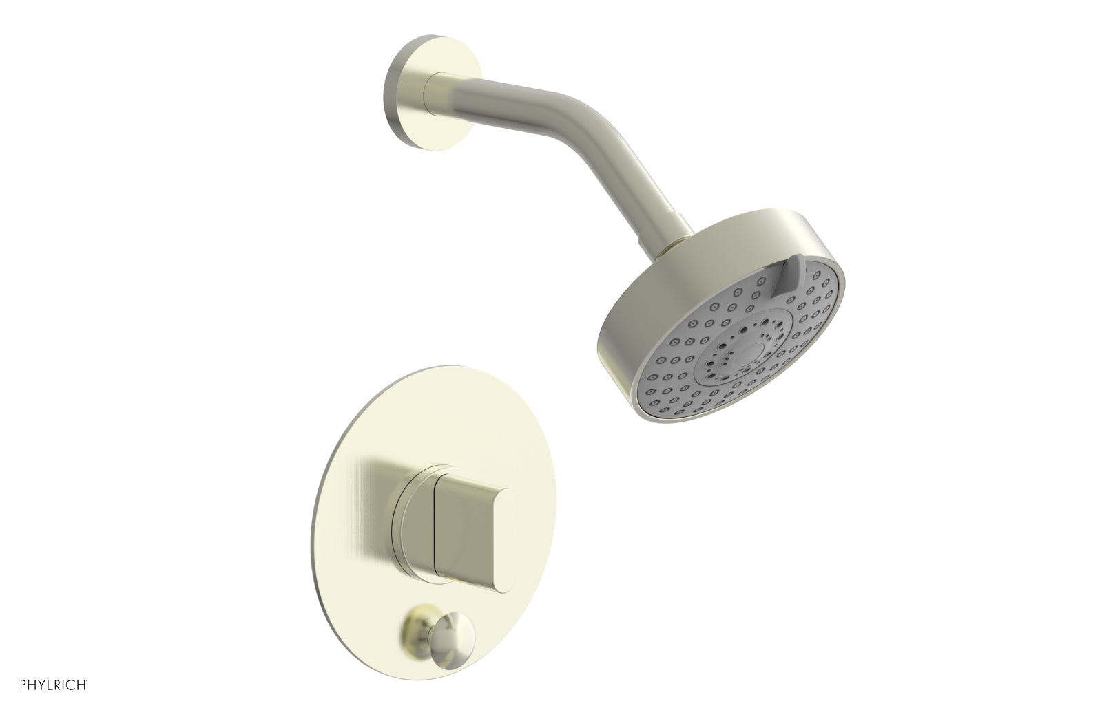 ROND Pressure Balance Shower and Diverter Set (Less Spout), Blade Handle 4-572