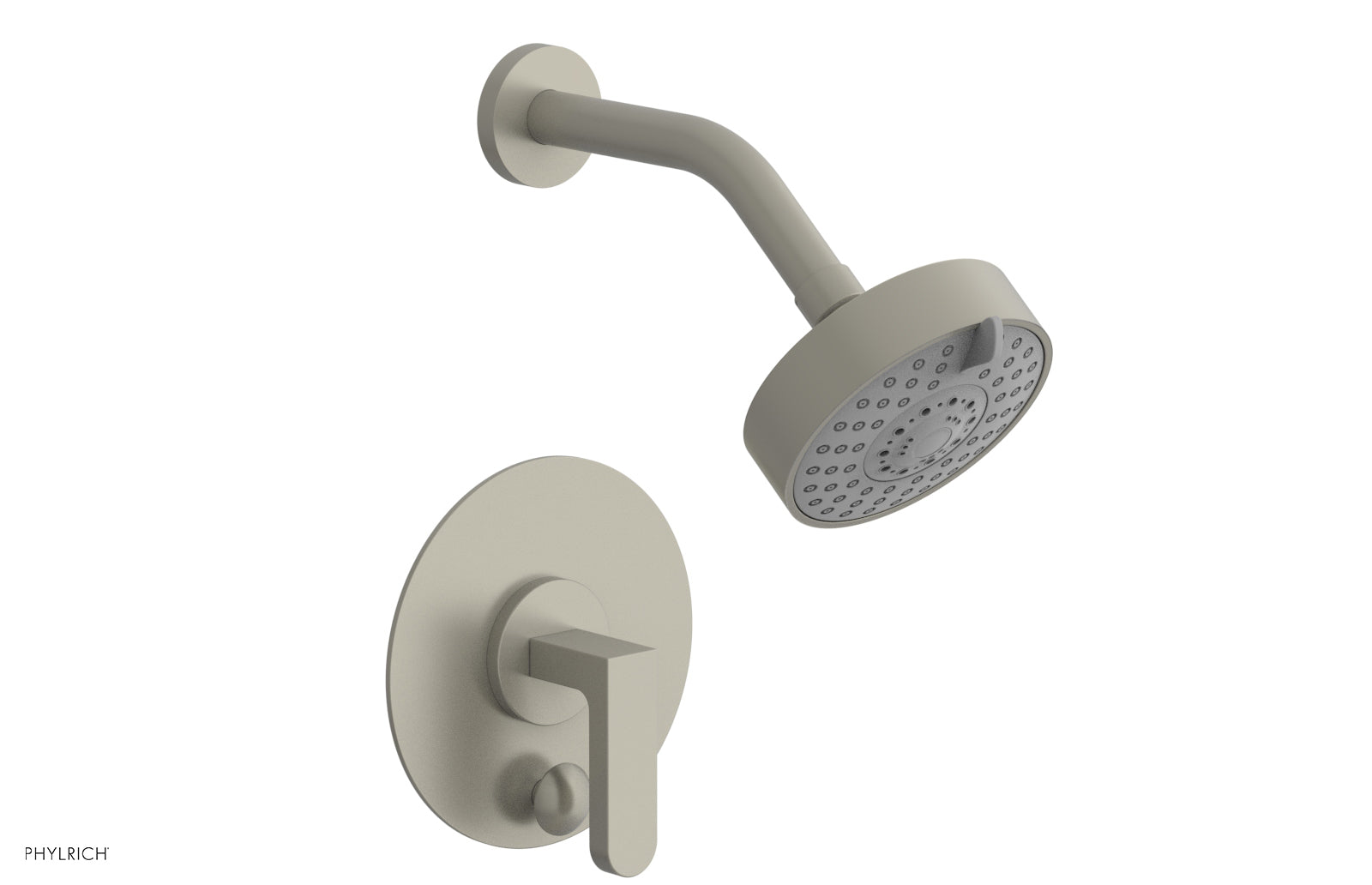 ROND Pressure Balance Shower and Diverter Set (Less Spout), Lever Handle 4-573