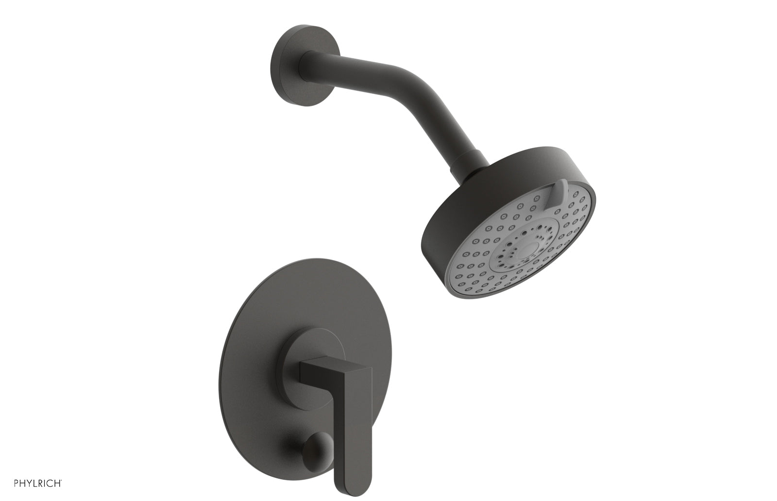 ROND Pressure Balance Shower and Diverter Set (Less Spout), Lever Handle 4-573